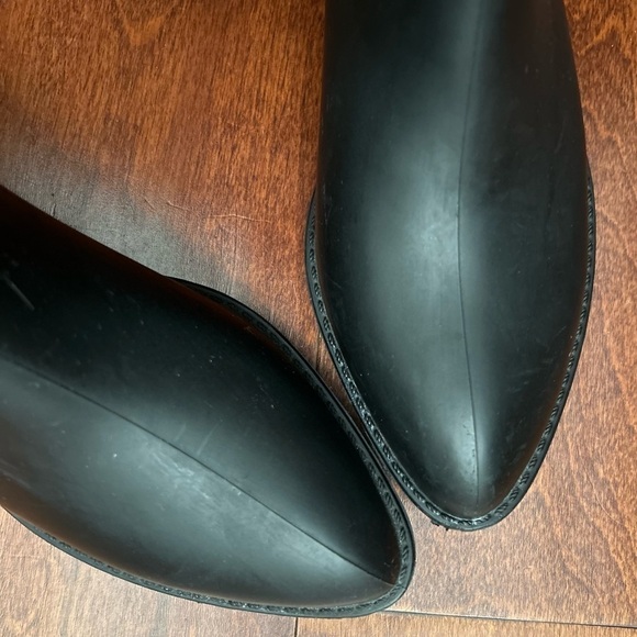 Jeffrey Campbell Havana Last Chelsea Pointed Toe Rain Boots, Matte Black, Size 9 - Picture 6 of 11
